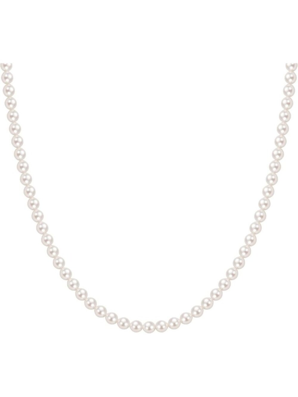 Dainty Pearl Beaded Choker Necklace for Women - Elegant Strand Jewelry Accessory